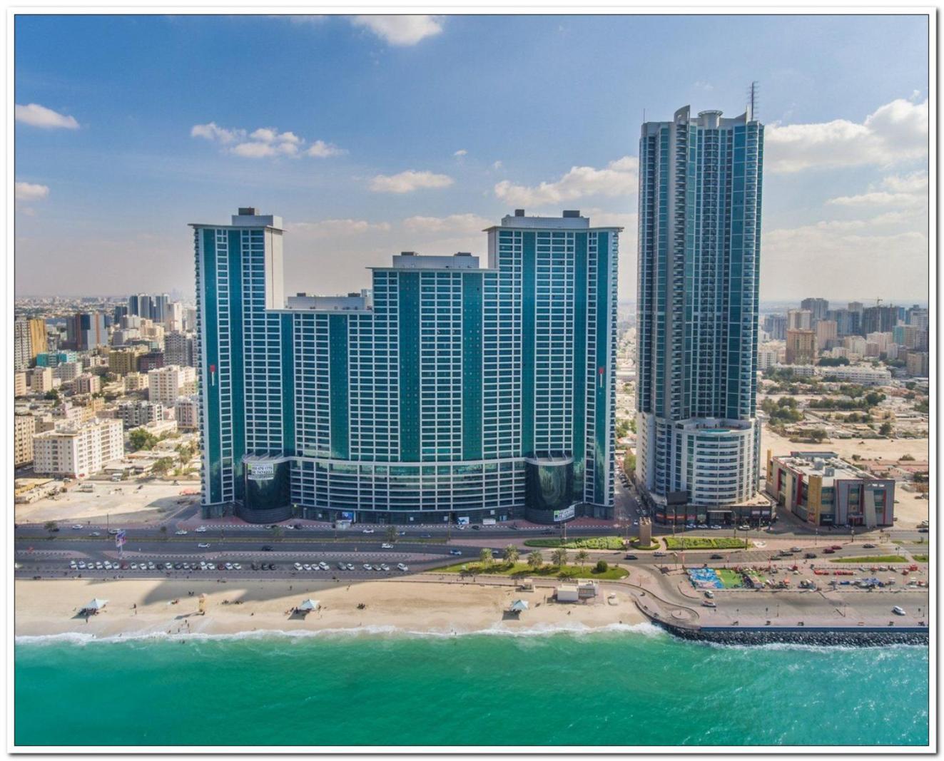 Skyline High Beach 2 Bedroom Apartment Ajman Ngoại thất bức ảnh